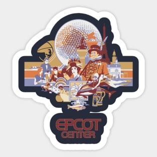 EPCOT Center Classic Retail Design Sticker